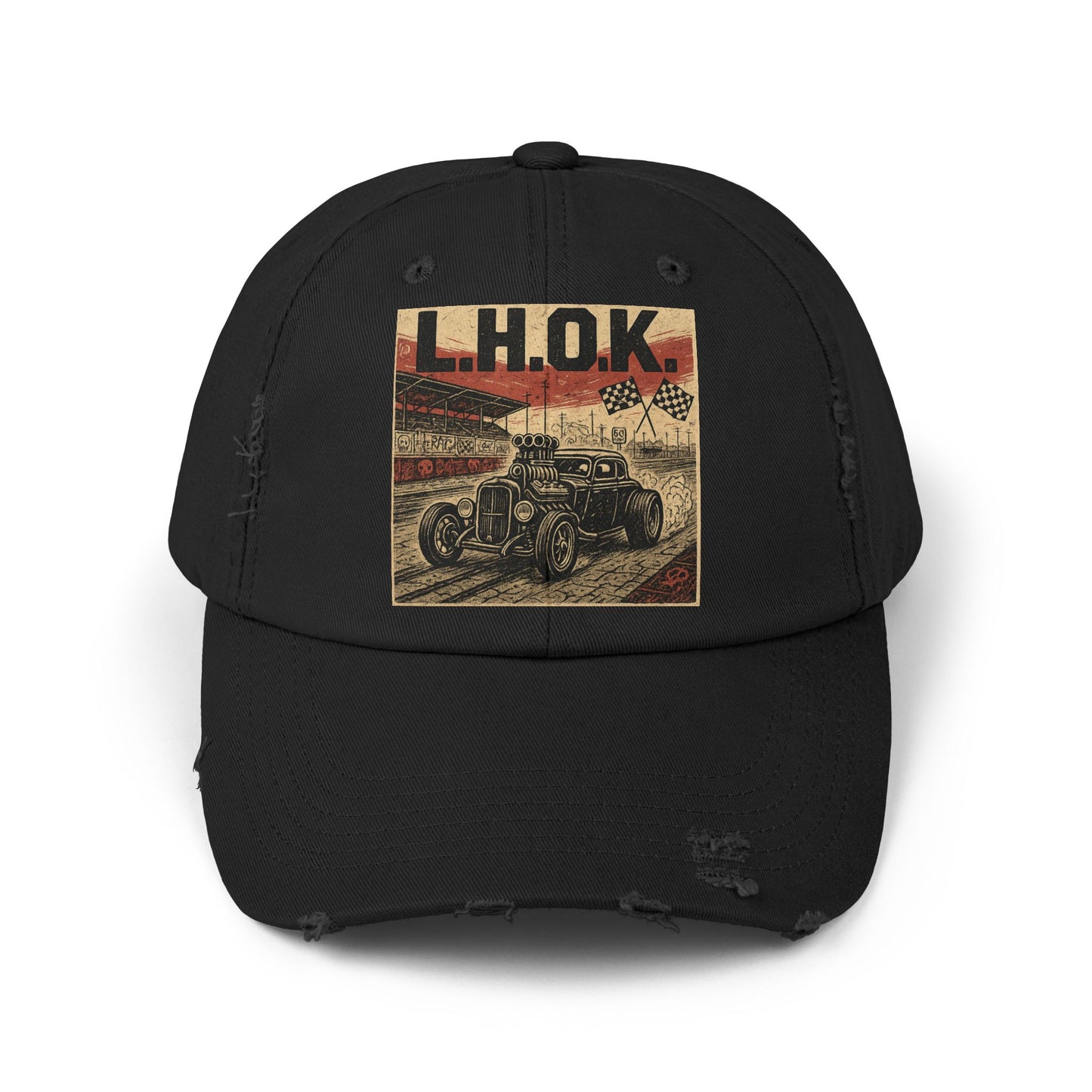 L.H.O.K. Dragstrip hat