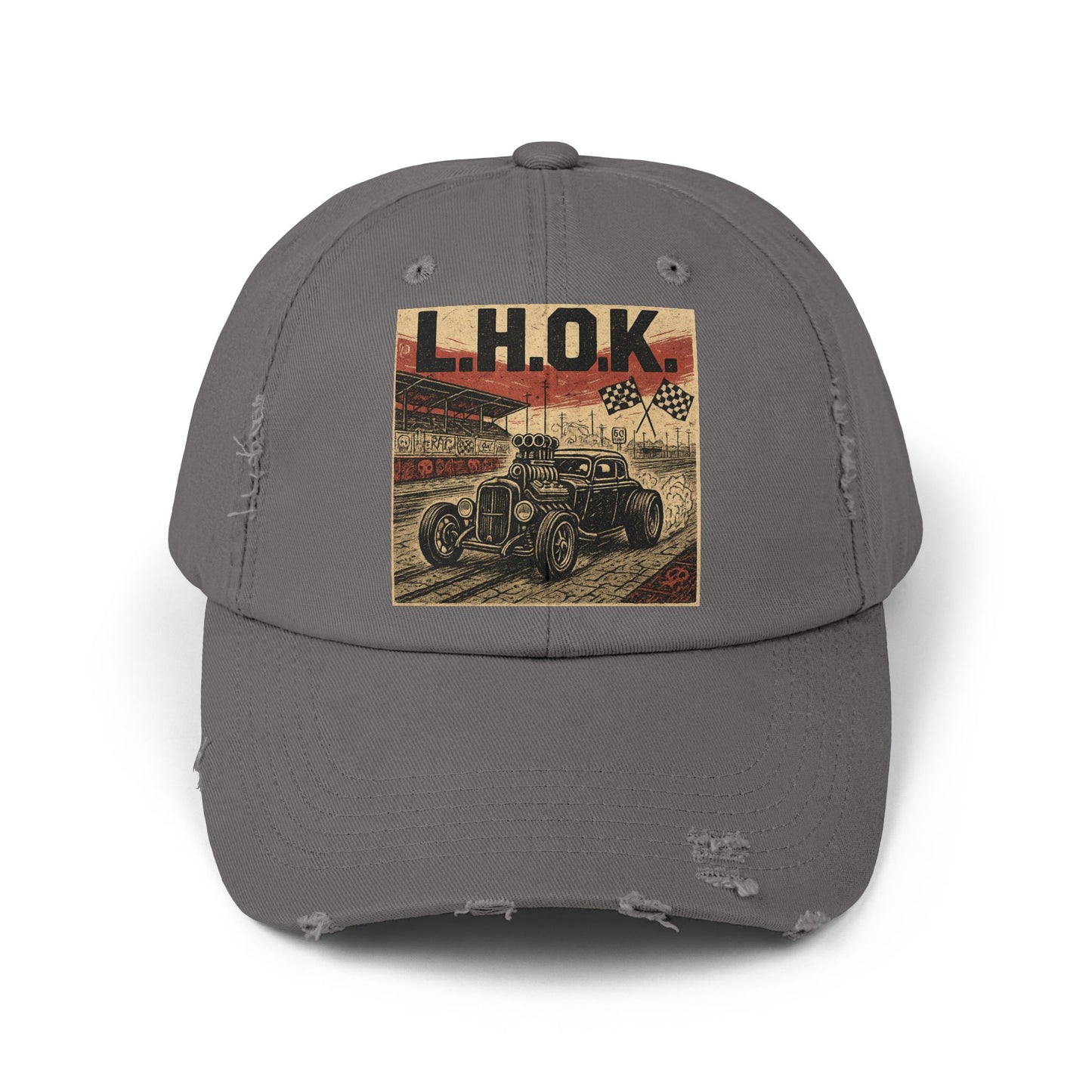 L.H.O.K. Dragstrip hat