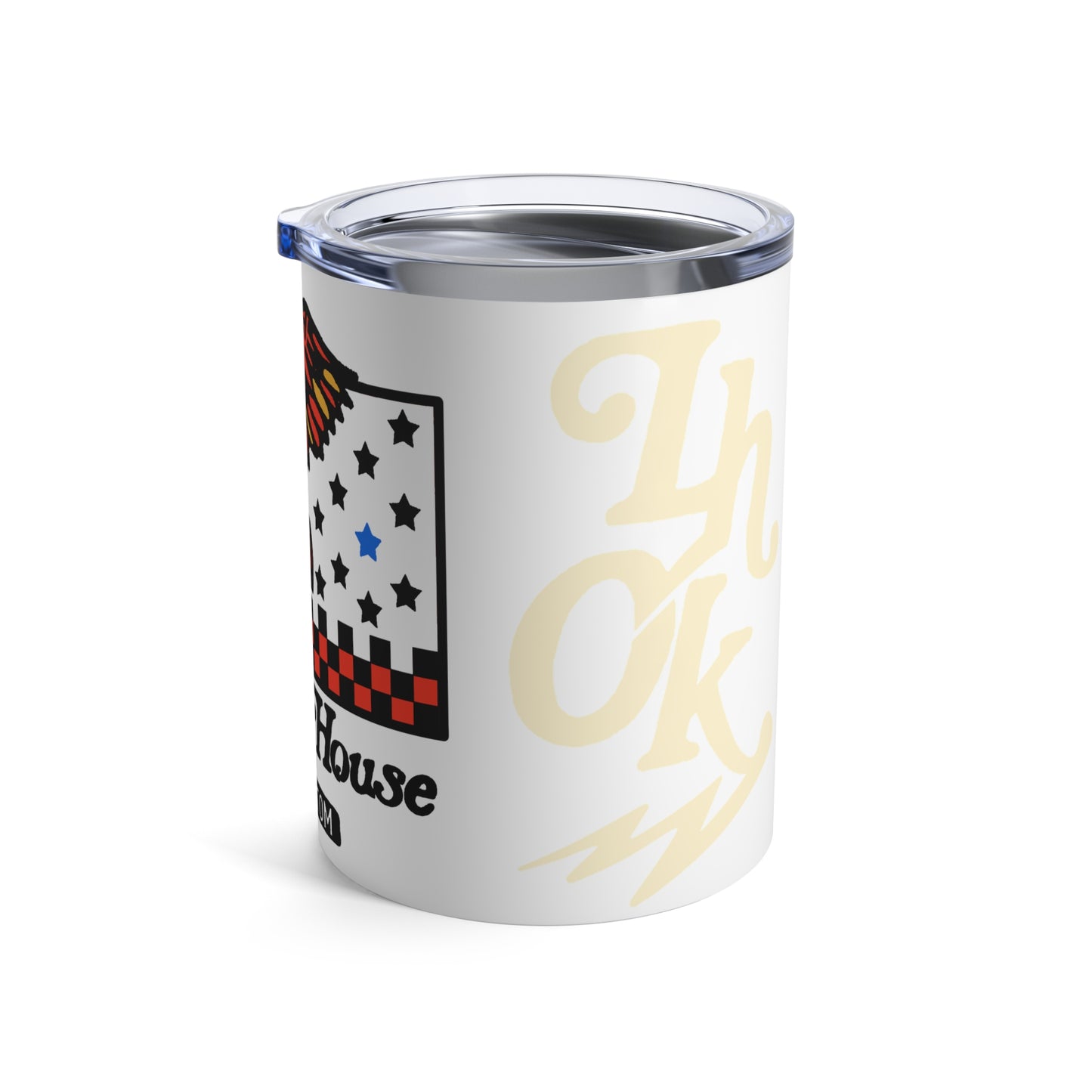 Cool Custom 10oz Tumbler – 'Lord's House of Kustom' Design for Stylish Sipping