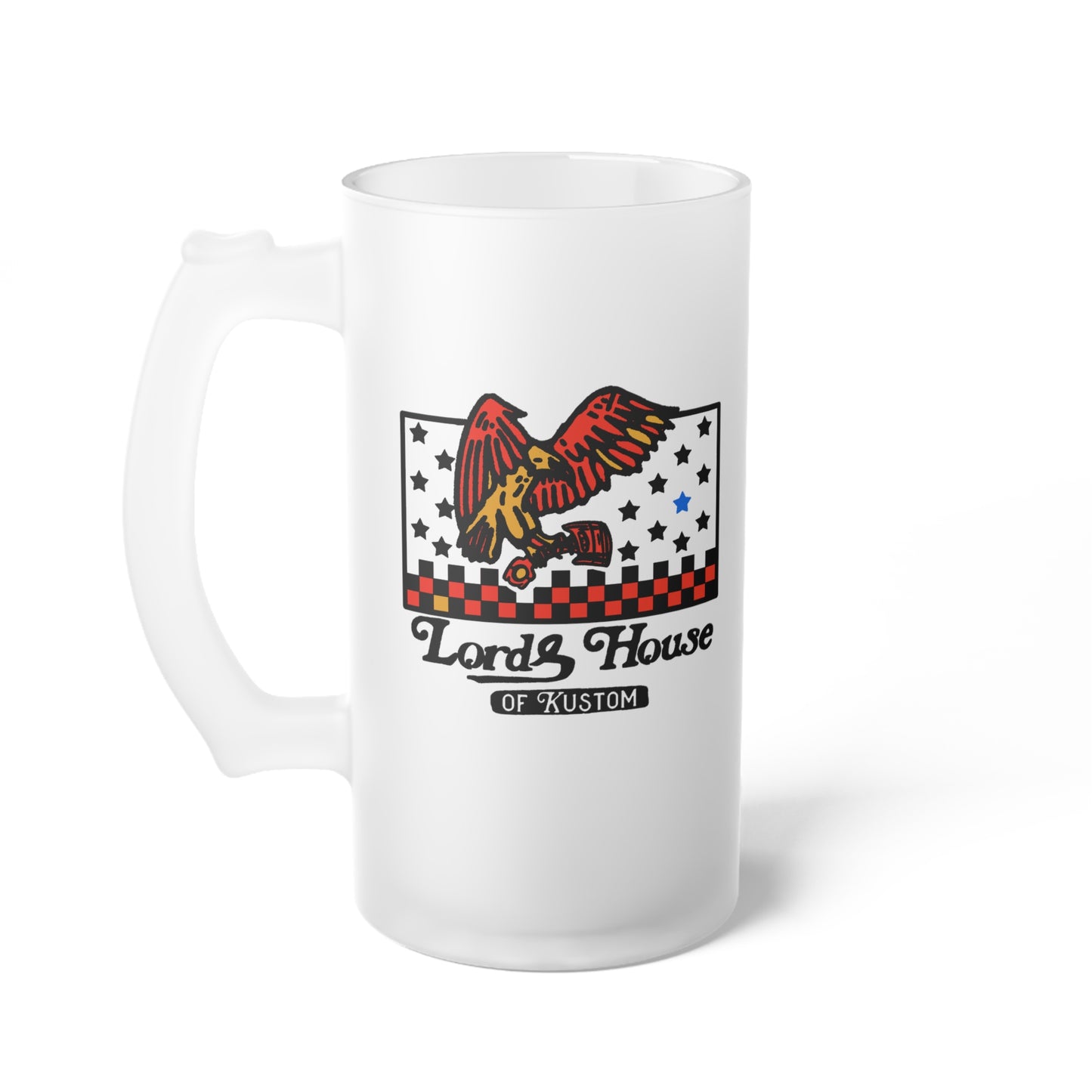 L.H.O.K. American Frosted Glass Beer
