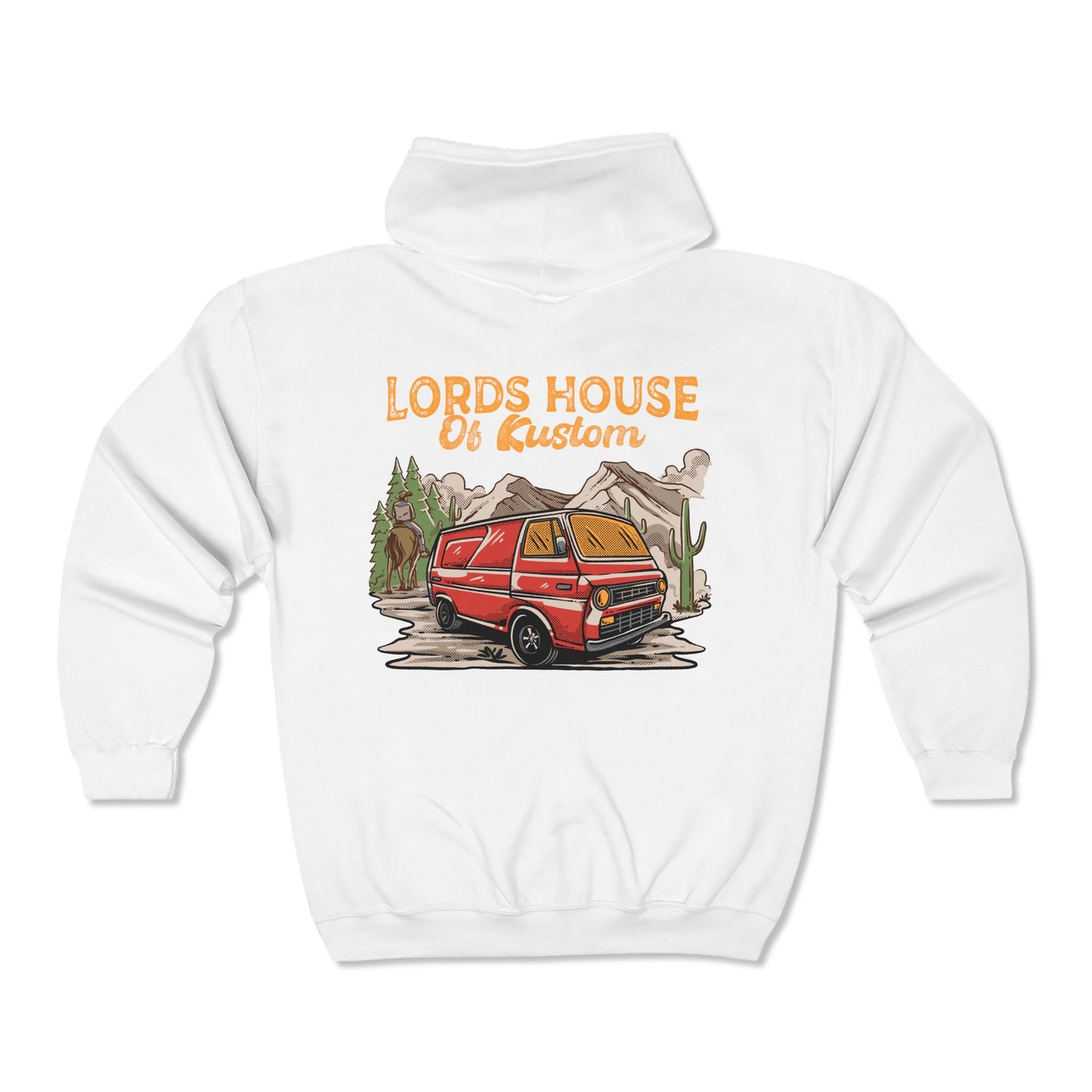 L.H.O.K. Econolife Unisex Heavy Blend™ Full Zip Hooded Sweatshirt