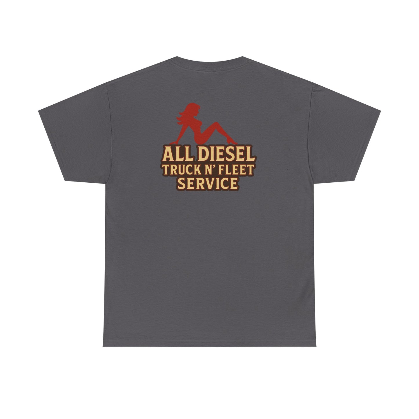 All Diesel Truck N' Fleet Service Mudflap Girl T
