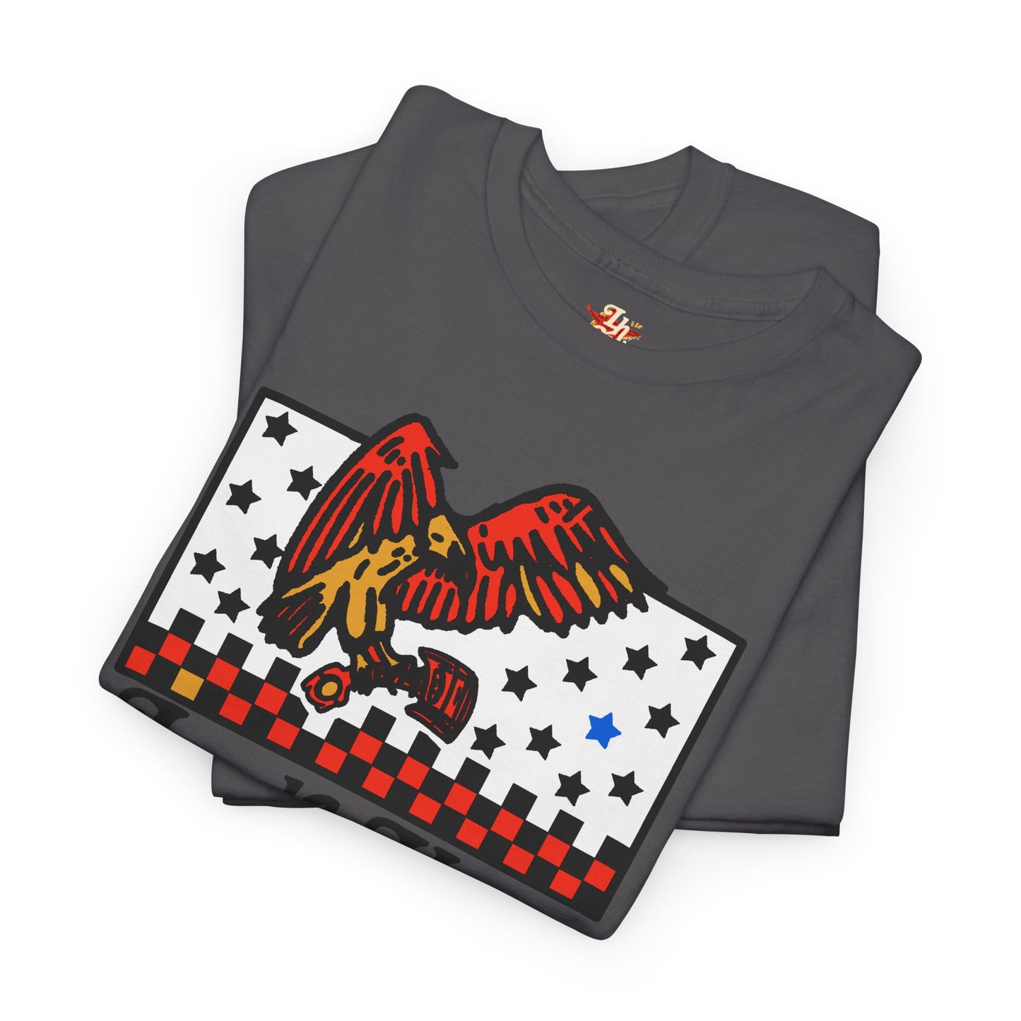 Lord's House of Kustom Unisex Heavy Cotton Tee - Bold Eagle Design T-Shirt