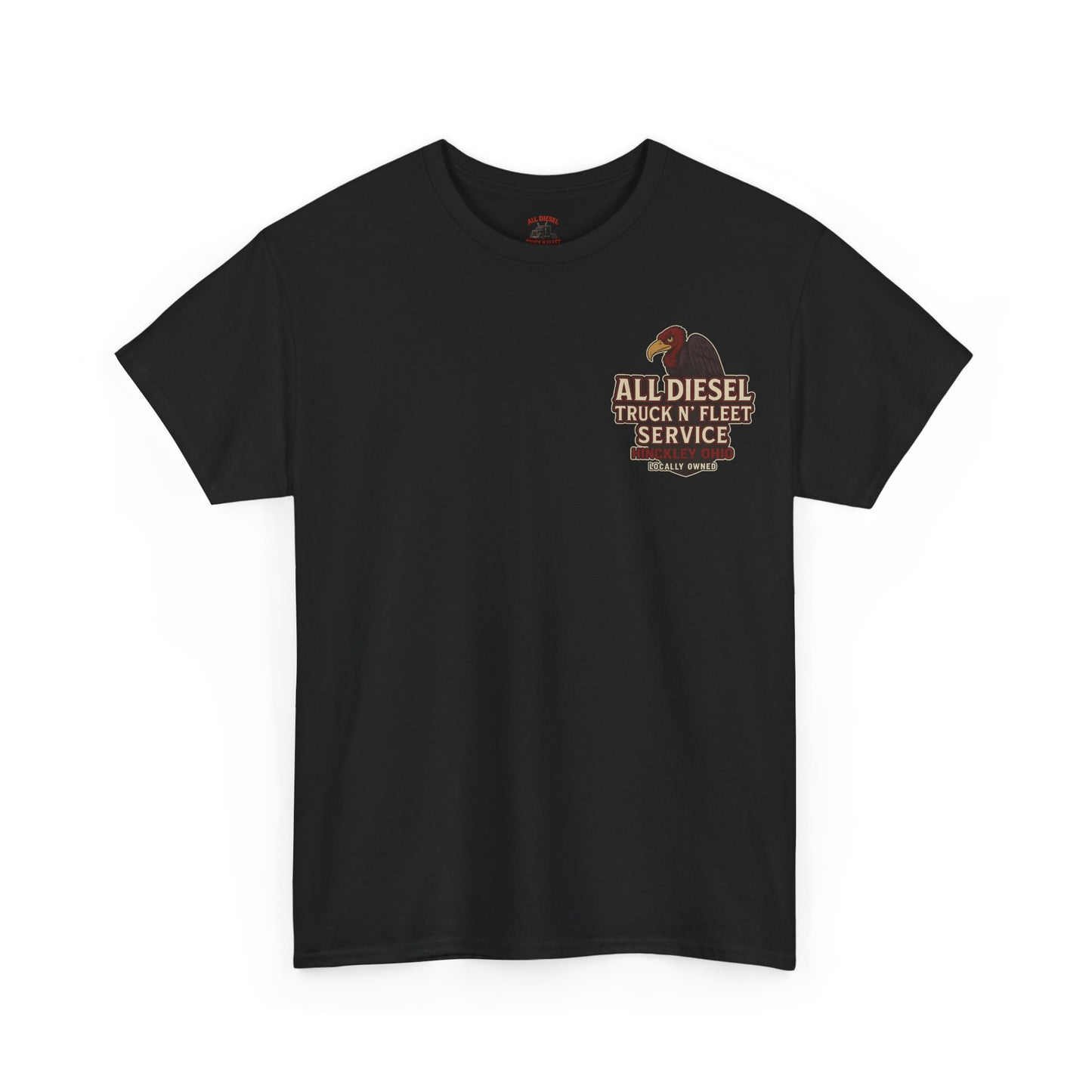 All Diesel Truck N' Fleet Service Mudflap Girl T