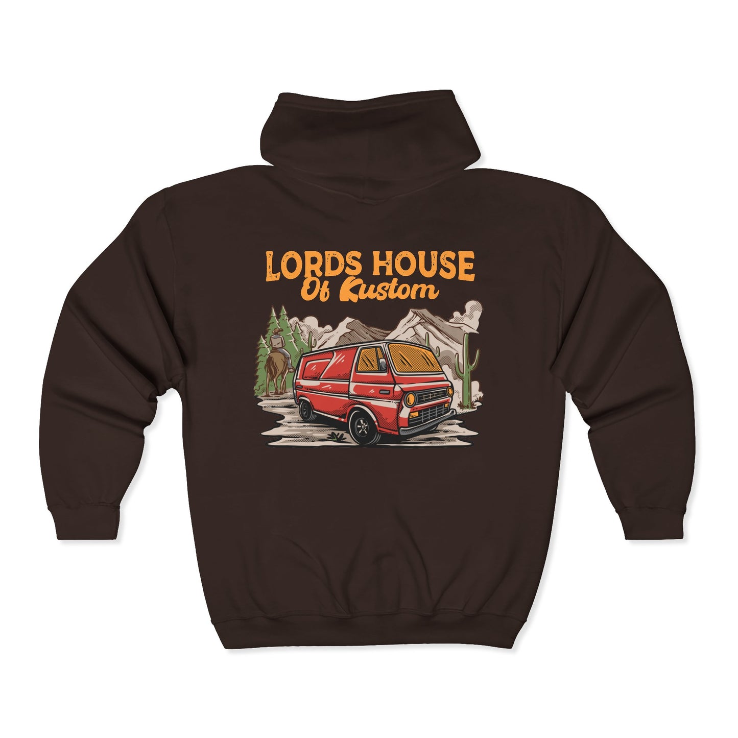 L.H.O.K. Econolife Unisex Heavy Blend™ Full Zip Hooded Sweatshirt