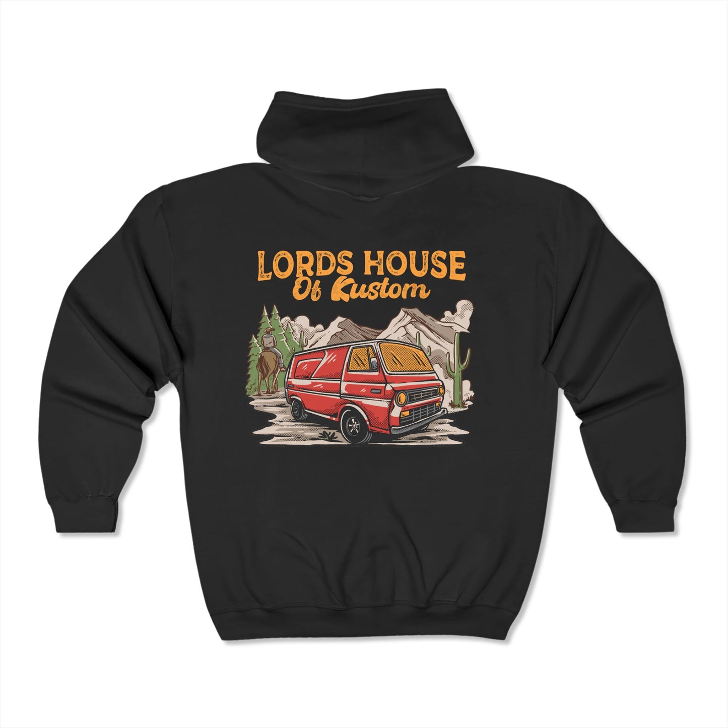 L.H.O.K. Econolife Unisex Heavy Blend™ Full Zip Hooded Sweatshirt