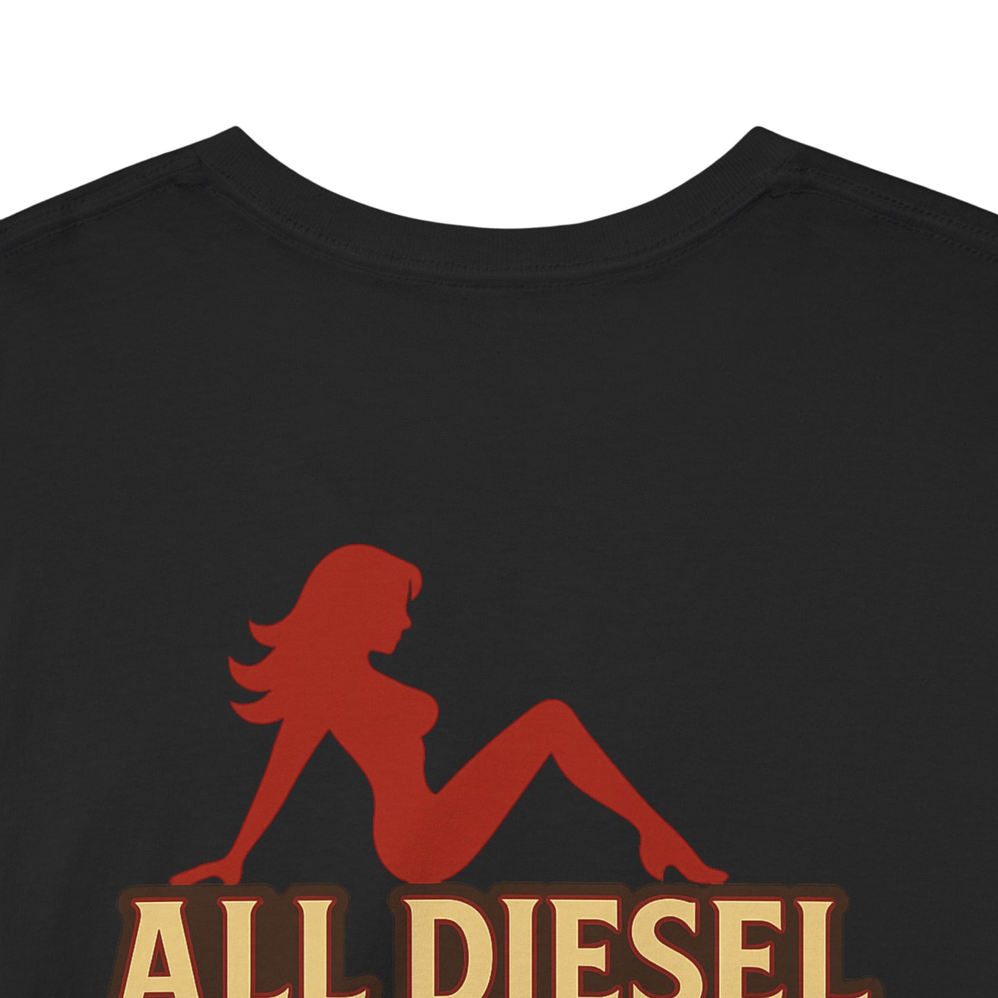 All Diesel Truck N' Fleet Service Mudflap Girl T