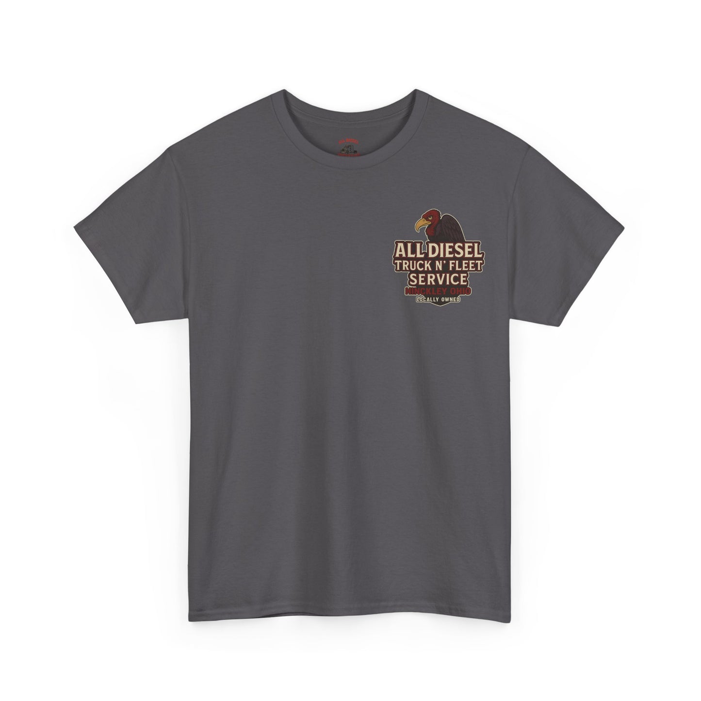 All Diesel Truck N' Fleet Service Mudflap Girl T