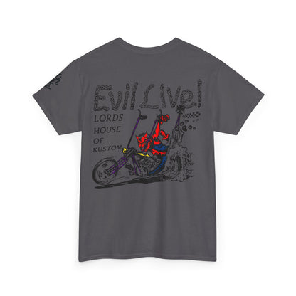 L.H.O.K.  EVIL LIVE! Unisex Heavy Cotton Tee