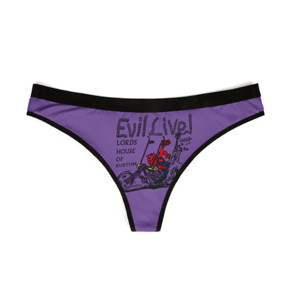 L.H.O.K. Evil Live!  Women's Thongs