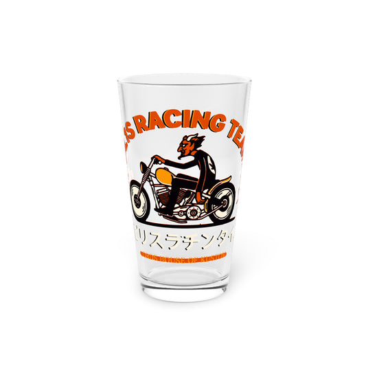 Ibilis Racing Team Pint Glass, 16oz