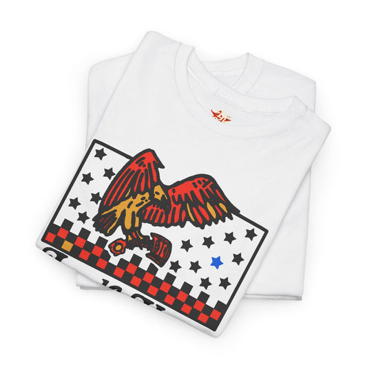 Lord's House of Kustom Unisex Heavy Cotton Tee - Bold Eagle Design T-Shirt