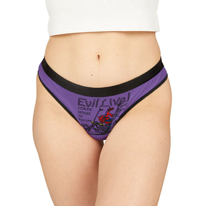 L.H.O.K. Evil Live!  Women's Thongs