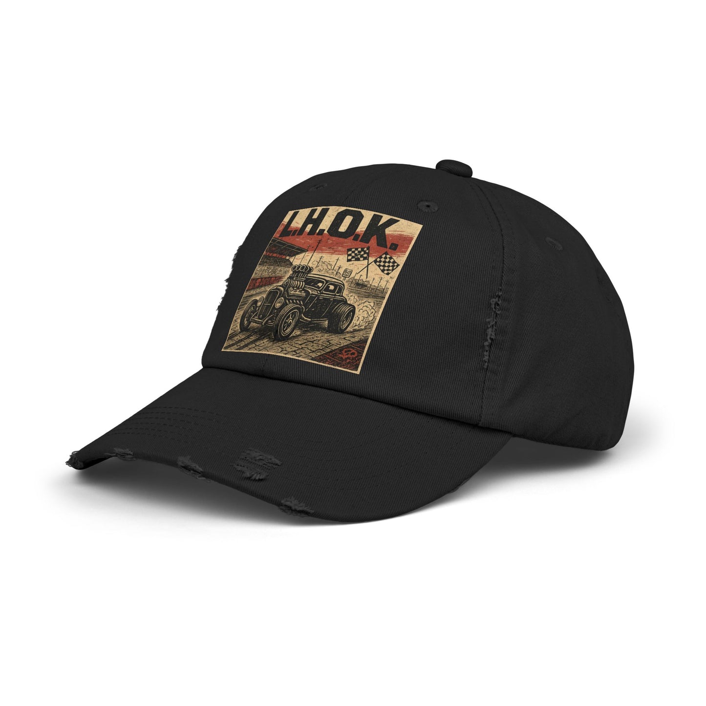 L.H.O.K. Dragstrip hat