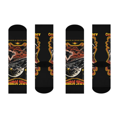 L.H.O.K. Cushioned Crew Socks (black)