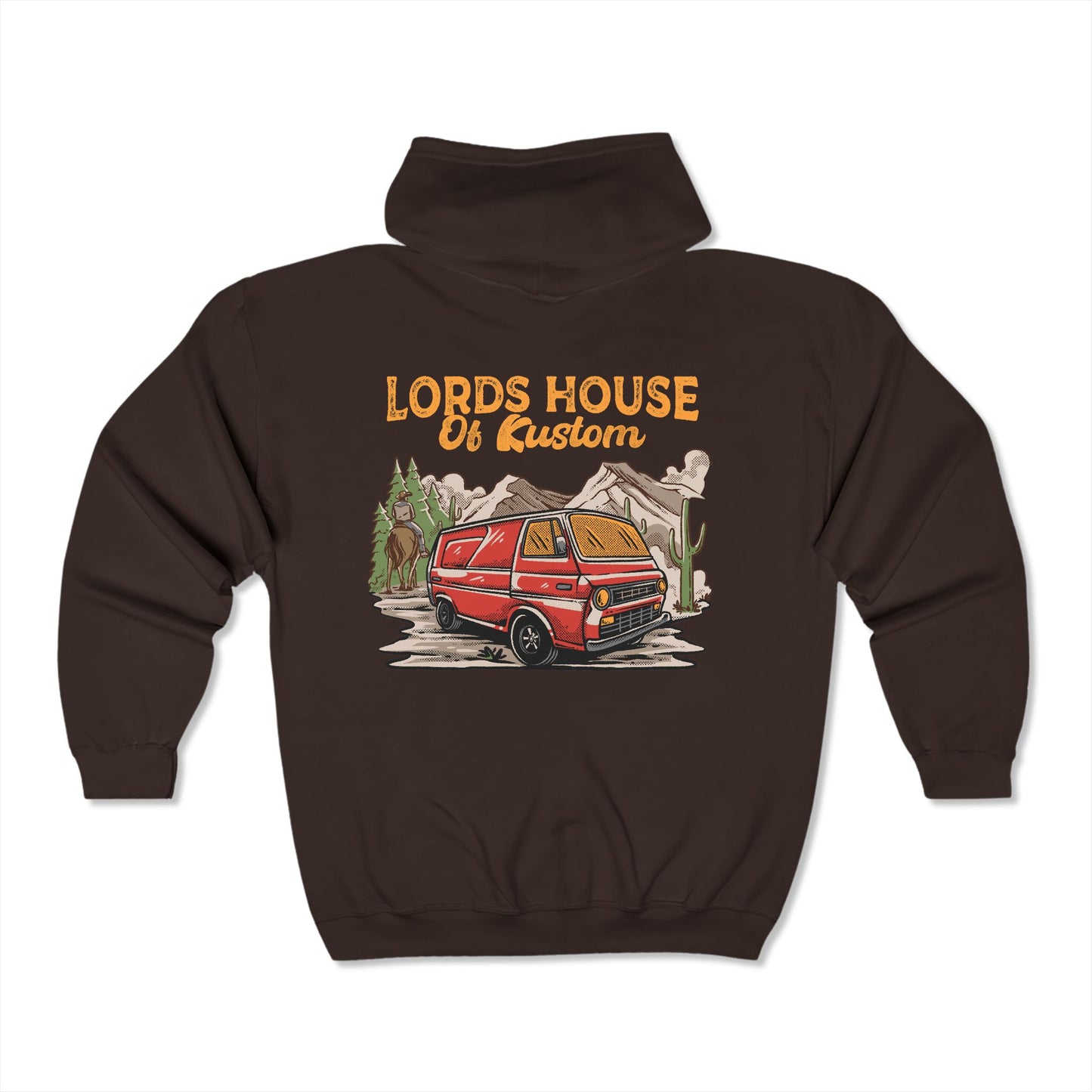 L.H.O.K. Econolife Unisex Heavy Blend™ Full Zip Hooded Sweatshirt