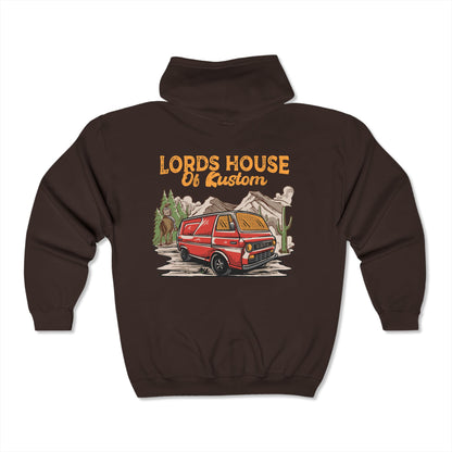 L.H.O.K. Econolife Unisex Heavy Blend™ Full Zip Hooded Sweatshirt