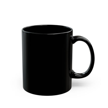 American Steel Garage Stories Black Mug - Perfect for Bikers & Motor Enthusiasts