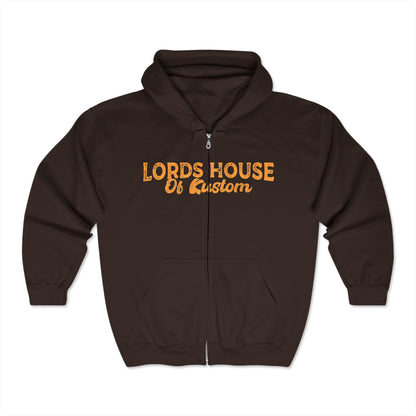 L.H.O.K. Econolife Unisex Heavy Blend™ Full Zip Hooded Sweatshirt