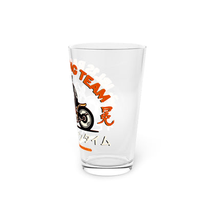 Ibilis Racing Team Pint Glass, 16oz