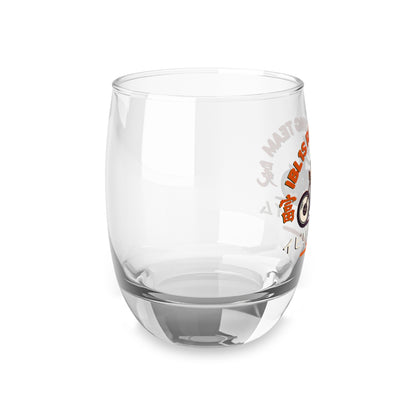 Ibilis Racing Team Whiskey Glass