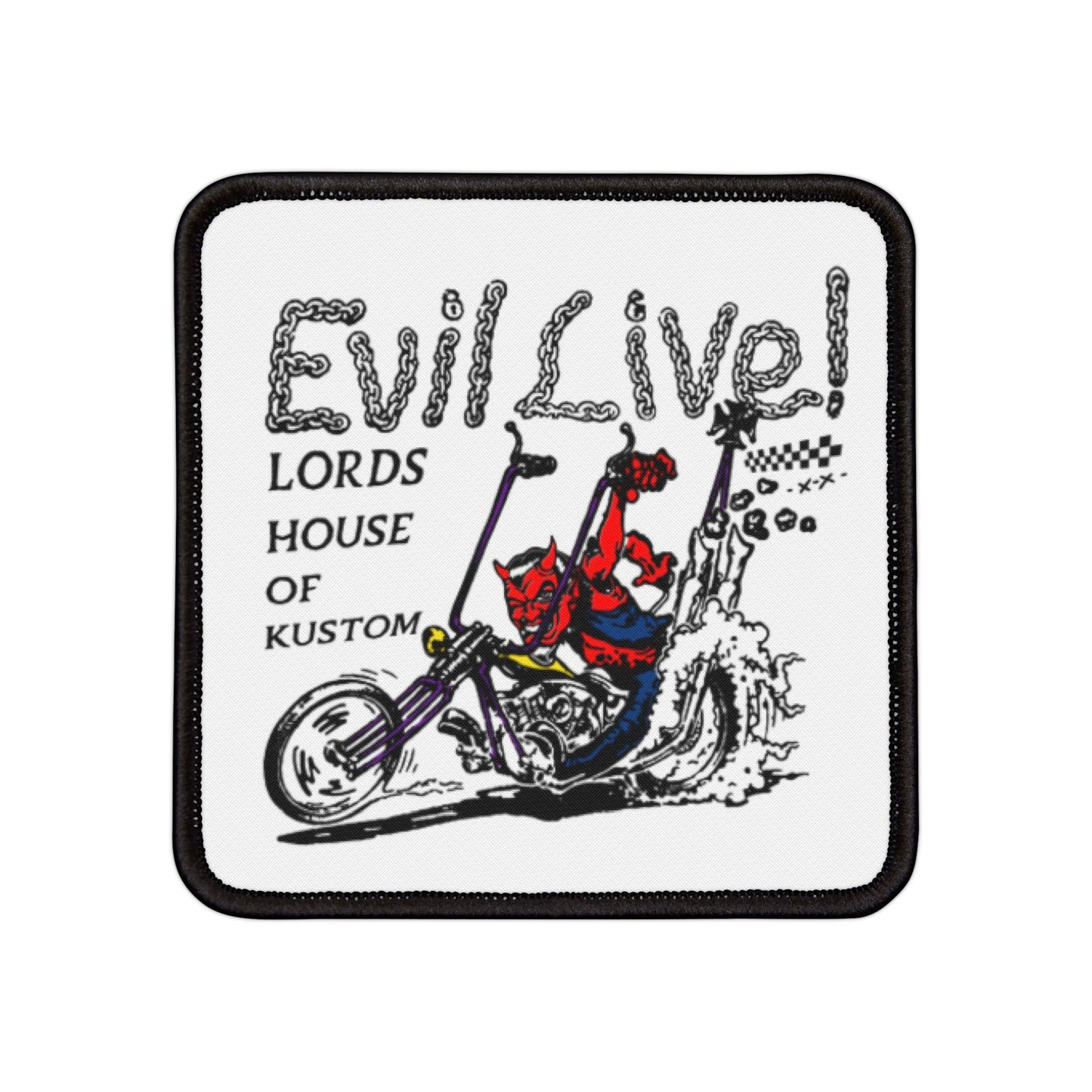 Iron-On Patch Evil Live!