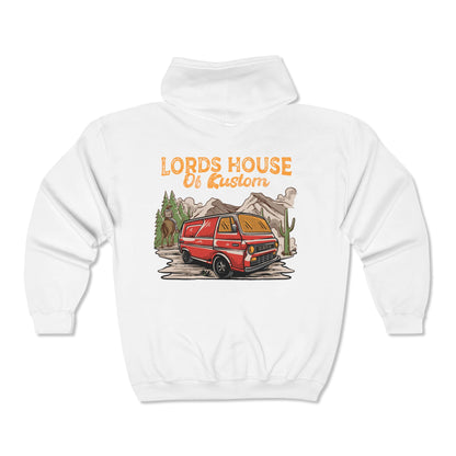L.H.O.K. Econolife Unisex Heavy Blend™ Full Zip Hooded Sweatshirt