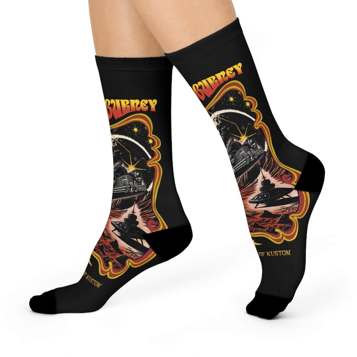 L.H.O.K. Cushioned Crew Socks (black)