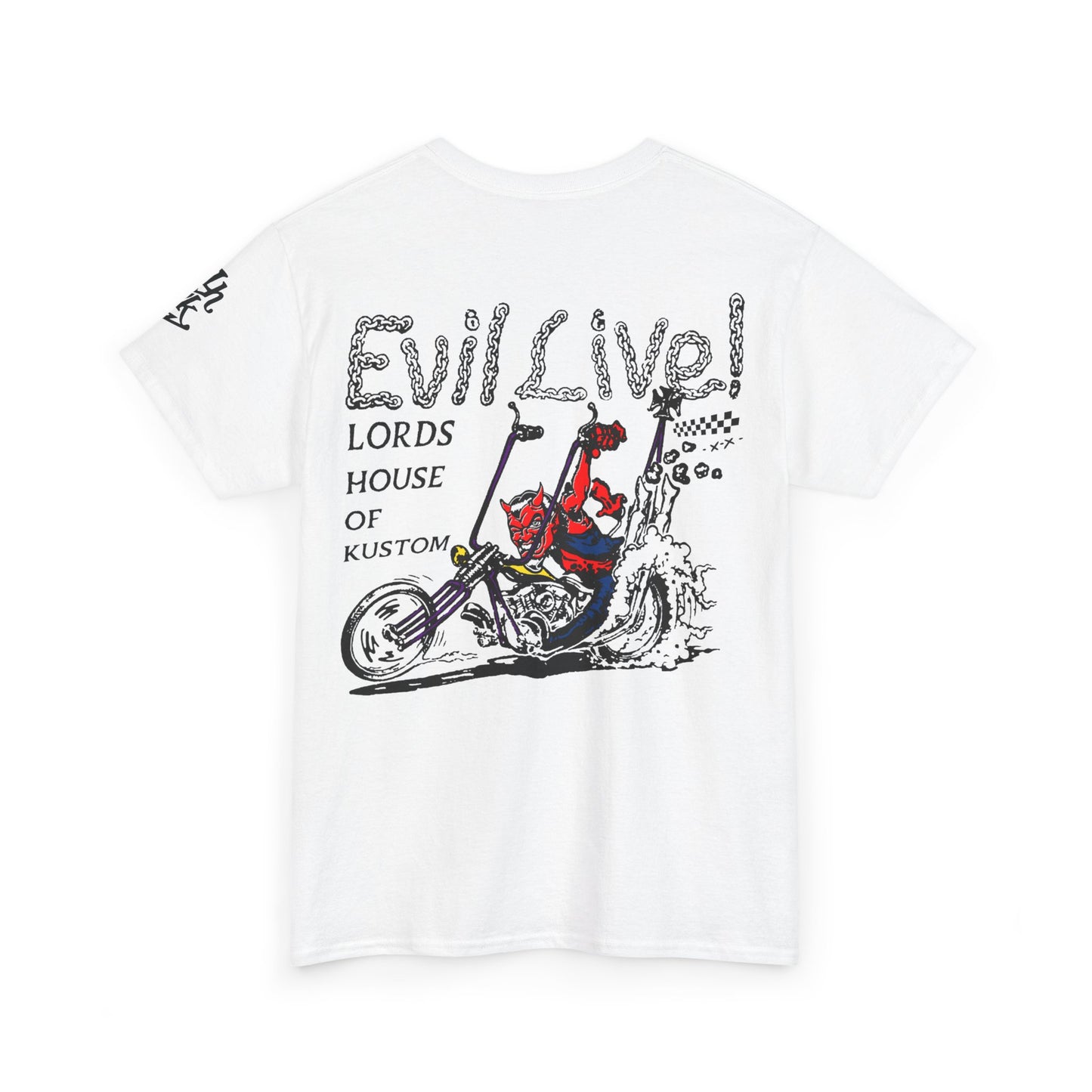 L.H.O.K.  EVIL LIVE! Unisex Heavy Cotton Tee