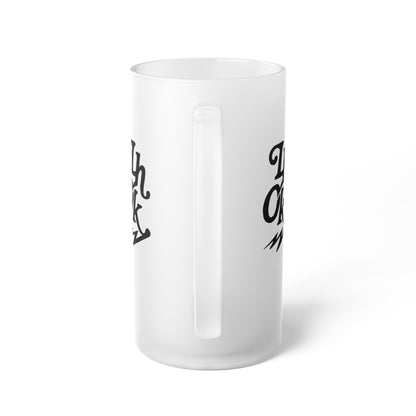 Iblis Racing Team L.H.O.K. Frosted Glass Beer Mug