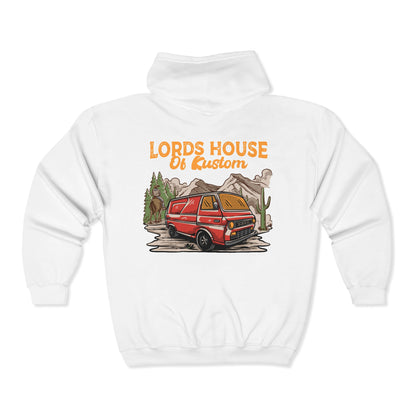 L.H.O.K. Econolife Unisex Heavy Blend™ Full Zip Hooded Sweatshirt